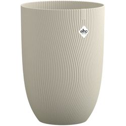 Hög blomkruka - ELHO - Sereh Tall 30 - 22 L - L 30 x B 29,5 x H 41 cm - Beige - Balkong/inomhus/utomhus
