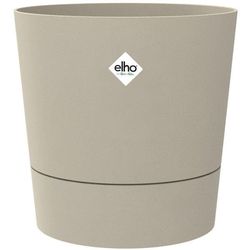 Rund blomkruka - ELHO - Foss Rund 43 - 39 L - Ø 43 x H 43 cm - Beige - Utomhus