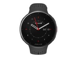 Polar Pacer Pro - Karbongrå - smartklokke med bånd - grå - båndbredde: S/L - display 1.2" - 32 MB - Bluetooth - 23 g