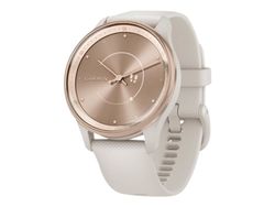 Garmin vívomove Trend - 40 mm - elfenben - smartklokke med bånd - silikon - håndleddstørrelse: 125-190 mm - monokrom - Bluetooth, ANT+ - 28.3 g