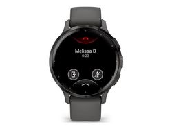 Garmin Venu 3S - 41 mm - småsteinsgrå - smartklokke med bånd - silikon - håndleddstørrelse: 110-175 mm - display 1.2" - 8 GB - Bluetooth, ANT+, Wi-Fi