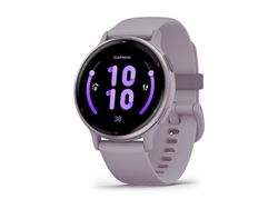 Garmin vívoactive 5 - Orkidé - smartklokke med bånd - silikon - håndleddstørrelse: 125-190 mm - display 1.2" - 4 GB - Bluetooth, ANT+, Wi-Fi - 26 g
