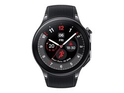 OnePlus Watch 2 - 46 mm - smartklokke med stropp - fluorelastomer - håndleddstørrelse: 140-210 mm - display 1.43" - 32 GB - Bluetooth, Wi-Fi, NFC - s