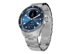 Withings ScanWatch Nova - 42 mm - rustfritt stål - hybridsmartur med Oyster-metallarmbånd - metall - display 0.63" - monokrom - Bluetooth LE - 63 g