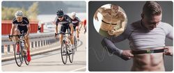 PULSMÄTARE MED BRÖSTBAND NAVIHOOD A3 FÖR CYKEL