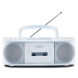 CD K7 Radio - MEDION - FM - 2x3W RMS - Blå