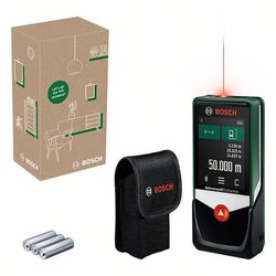 Bosch Home and Garden AdvancedDistance 50C Laseravståndsmätare Bluetooth, Touchscreen 50 m