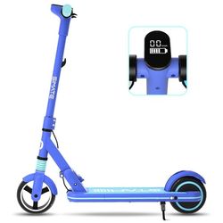 Elscooter för barn med LED-display, hopfällbar, present till barn i åldern 6–14 år
