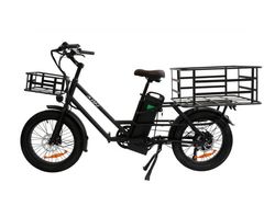 E-Cargo Bike 750W motor 300 kg lastekapacitet 48V 20,8Ah batteri Elektriske ladcykler