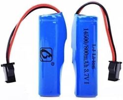 2 stk. høyytelses oppladbare 3.7V 800mAh med SM-2P-kontakt, kompatibel med modell C2 D828 reservebatterier - litiumion