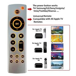 Universell Fjärrkontroll till Apple TV kompatibel med flera modeller - A2169 A1842 A1625