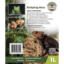 BioSphag Moss Chilensk Sphagnummos 1L til terrarium