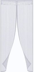 INF Myggnett med magnetlukking for dør i 100 x 220 cm, hvit