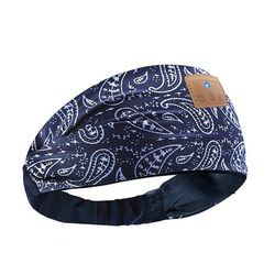 Trådløst Bluetooth-pandebånd med HD-højttaler til sideslibere - Perfekt til træning, jogging, yoga - Perfekt gave