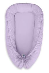 Babypuppe, dobbeltsidet, kravlegård, svøb, Premium MY SWEET BABY - lilla