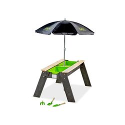 EXIT Aksent sand- og vandbord med parasol og haveredskaber