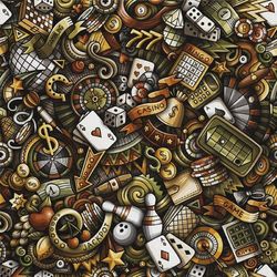 UTOMHUSDEKORATIVA TYGER OXFORD - motiv casinoartikel I DX604