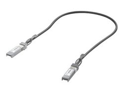 Ubiquiti - 10GBase direktkopplingskabel - SFP+ till SFP+ - 50 cm - 4.2 mm - passiv - svart - för P/N: UNAS-Pro