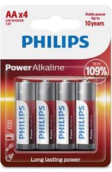 Philips Power AA 4-pack Batterier AA