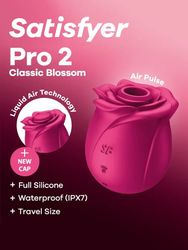 Satisfyer Pro 2 Classic Blossom Lufttrykksvibrator