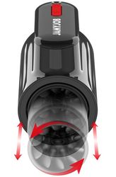 Vortex Thrusting & 360 Rotate Tech Masturbator Automatisk masturbatr