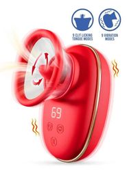 Lizer Stimulator With Licking, Vacuum Pump & Vibration Klitorissimulator