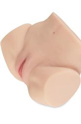 Vibrating Masturbator With Butt Masturbator med vibrasjon