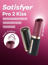 Satisfyer Pro 2 Kiss Air Pulse Vibrator Lufttrykksvibrator