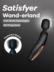 Satisfyer Wand-Erland Black/Rosegold Magisk stav /massasjestav