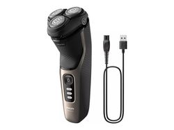 Philips 3000 Series S3242 - Barbermaskin - trådløs - ash gold