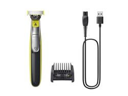 Philips OneBlade 360 QP2734/23 Ansikt, Barberingsmaskin, Grønn, Grå, Batteri, Lithium-Ion (Li-Ion), 60 min, 4 timer