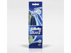 Gillette blå Ii Chromium Engangshøvel til menn 10stk
