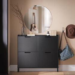 SoBuy Moderne skoskab skoskab med vippefunktion Skobænk Skoholder FSR100