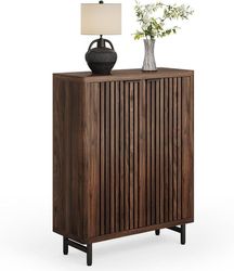 Tribesigns Skoskåp, 6 Våningar, 35 x 85 x 110 cm, Hallmöbel med förvaring, Lantlig Stil