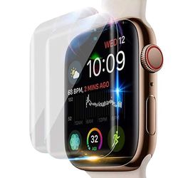 2-pack Apple Watch 4/5/6/Se 40mm skjermbeskytter Omfattende