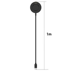 Ladekabel med USB-C til Garmin Fenix 8 / 7X / 6S Pro - Svart
