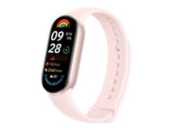 Xiaomi Smart Band 9 - Aktivitetssporer med stropp - TPU - mystisk rose - håndleddstørrelse: 135-210 mm - display 1.62" - Bluetooth - 15.8 g