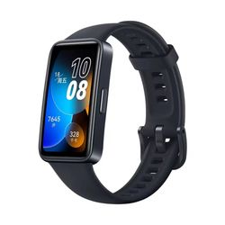 Huawei Band 8 - Aktivitetssporer med stropp - TPU - håndleddstørrelse: 130-210 mm - display 1.47" - Wi-Fi, Bluetooth - 14 g - midnatts sort