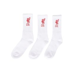 Liverpool FC Unisex Adult Sports Socks (Pack of 3)