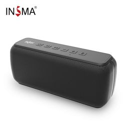 INSMA S600 60W Super Bass bluetooth 5.0 Type-C TWS TF Stereo Surround Udendørs Vandtæt længerevarende højtaler(60W højttalere)