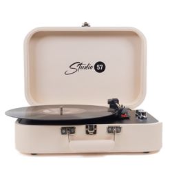 Studio 57 Mellow platespiller (hvit)