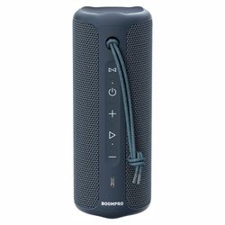 Bluetooth-høyttaler 36W bærbar høyttaler med stereolydbase, Bluetooth 5.3 trådløs IP7x vanntett høyttaler blå