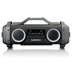 Lenco SPR-200BK Boombox m. Blåtann