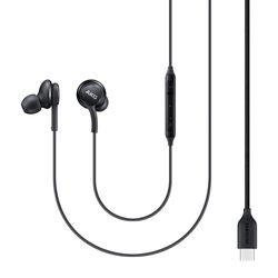 AKG in-ear hovedtelefoner med ledning, USB-C stik, sort