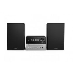 Philips TAM3205MKII/12 mikroanlæg, sort / sølv