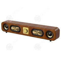 INN Retro stereo bluetooth högtalare med kraftfull bas elegant bluetooth högtalare för heminredning bluetooth högtalare