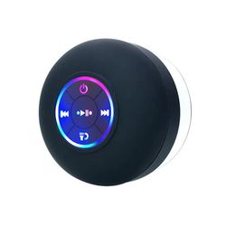 Bluetooth-högtalare - LUNAVO - Modell 3W - Vattentålig IPX7 - Batteritid 12h - Portabel sugkopp