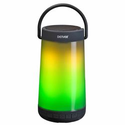 Denver BTL-311 Trådlös Bluetooth-högtalare med LED-effekter och bärhandtag