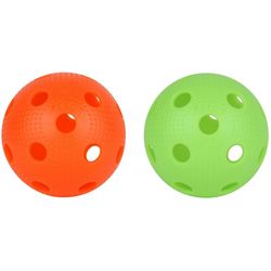 Innebandyball EXS, Mix Orange/Grønn 2-Pack STIGA
