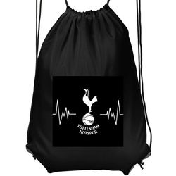 Praktisk Gymnastikpose | Sportstaske til Voksen Tottenham Hotspur Sort Voksen